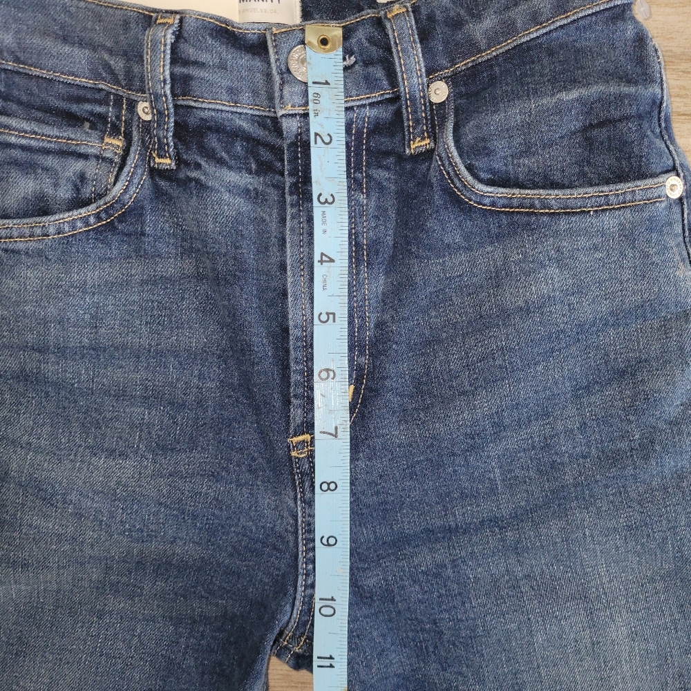 Citizens of Humanity Daphne Cropped High Rise Stovepipe Jeans - Picture 5 of 11